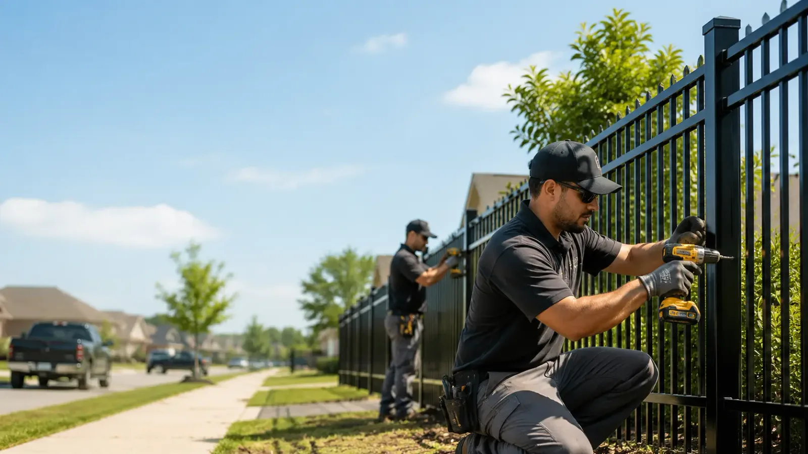 Metal Fence Installation in Delmont, PA